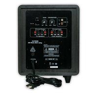 Acoustic Audio CS-PS65-B Front Firing Subwoofer (Black)