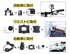 Ideal for "SJCAM genuine" 1080P Waterproof Sports Camera marine sports and winter sports! Bike and bicycle, which...