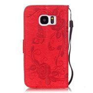 Samsung Galaxy S7 Edge Case, UNEXTATI Wallet Case for Samsung Galaxy S7 Edge, PU Leather Case with Wrist strap... N252