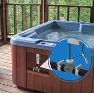 La Crosse Alerts Mobile Wireless 926-251031-HT Monitor System with Hot Tub Accessory Set N5