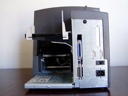 Monarch 9825 Thermal Printer No Bad Dots W/Prints &amp; Warranty No USB