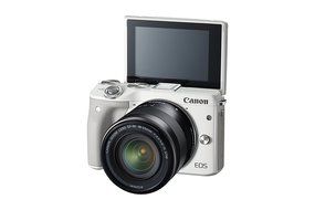 Canon EOS M3 Mirrorless Camera Kit with EF-M 18-55mm Image Stabilization (IS) STM and EF-M 55-200mm Image Stabilization... N11