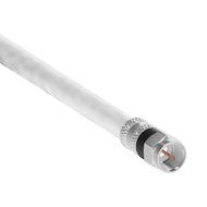 RG-6 | 25 Ft | Black | 2 Pack | UL CL2 Certified Cable Quad Shielded Coaxial Cable For Satellite TV &amp; High Speed... N10