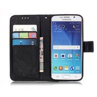 Samsung Galaxy S7 Edge Case, UNEXTATI Wallet Case for Samsung Galaxy S7 Edge, PU Leather Case with Wrist strap... N275