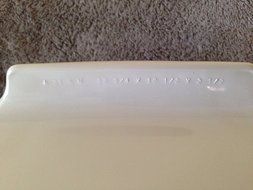 Corning Ware Forever Yours Bisque A-21-B-N Baking Dish - 12-1/4 X 10 X 2-1/2 N4