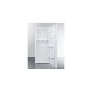 Summit FF1386W 24" Energy Star Top Freezer Refrigerator with 11.5 cu. ft. Capacity Frost-Free Operation Adjustable... N2