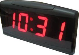 AZOOU Desk LED Alarm Clock Display Date Temperature and Time with Button Control N2