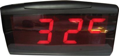 AZOOU Desk LED Alarm Clock Display Date Temperature and Time with Button Control N3