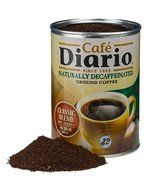 Caf&eacute; Diario Ground Coffee, Decaffeinated, 11 Ounce N4