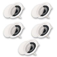 Acoustic Audio CS-IC62 In Ceiling 6.5" Home 5 Speaker Set 2 Way 1250W CS-IC62-5S