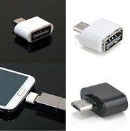 For Android Tablet Micro USB Male to USB 2.0 Female Adapter OTG Converter (black) N3