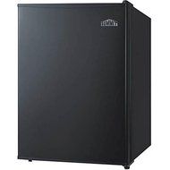 FF29K Compact all-refrigerator with automatic defrost, glass shelves, and black exterior finish; replaces FF29BK