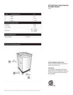 Haier HLP24E 1.5 cu. ft. Portable Washer with Stainless Steel Drum and Pulsator Wash System