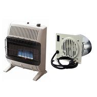 Mr. Heater Vent Free Blue Flame Propane Heater w/ Vent Free Blower Fan