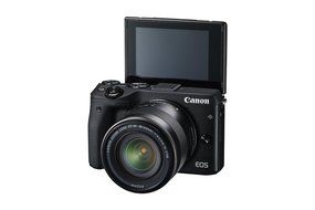 Canon EOS M3 Mirrorless Camera Kit with EF-M 18-55mm Image Stabilization (IS) STM and EF-M 55-200mm Image Stabilization... N15