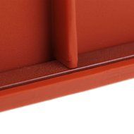 Silikomart 1 Cavity Rectangular Cake Mold, Red N2