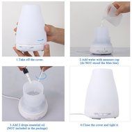 E-Diffuser Smart Aroma Essential Oil Diffuser&ndash; Bluetooth App Control Ultrasonic Cool Mist Humidifier with Timer... N5