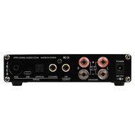 SMSL Q5 Pro 2x45W Remote Control Digital Power Amplifier USB COAX OPTIC Input 192KHZ 44Bit Color Black