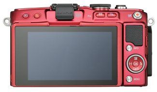 Olympus Mirrorless SLR E-PL6 Body Only (Red) - International Version N44