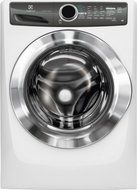 Electrolux White Front Load Laundry Pair with EFLS517SIW 27" Washer and EFME517SIW 27" Electric Dryer