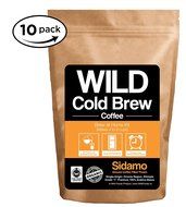 Cold Brew Coffee Kit, Brew-At-Home Wild Coffee Pouch made with Ground Organic Wild Coffee, Fair trade, Single-origin... N3
