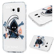 Galaxy S6 Case,Samsung Galaxy S6 Case - Shockproof Soft TPU Rubber Skin Bumper Case Transparent Crystal Clear... N34