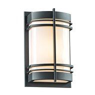 PLC Lighting 16675SL 1-Light Telford Collection Outdoor Fixture, Silver Finish by PLC Lighting