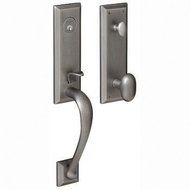 Baldwin 85352.102.LENT Cody 3/4-Inch Escutcheon Handleset Emergency Egress with Beavertail Lever, Oil Rubbed Bronze...