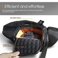 Large Camera Bag, rooCASE DSLR Camera Shoulder Case Bag N7
