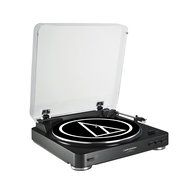 Audio Technica AT-LP60BK-USB Fully Automatic Belt-Drive Stereo Turntable (USB &amp; Analog), Black