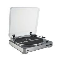 Audio Technica AT-LP60BK-USB Fully Automatic Belt-Drive Stereo Turntable (USB &amp; Analog), Black N2