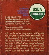 Good Nature Organic Rose Hips &amp; Hibiscus Tea, 1.8 Ounce