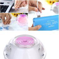 SpeedControl Air Humidifier Ultrasonic Diffuser Aromatherapy Mist Humidifier Cool Purifier, USB with Colorful... N5