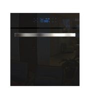 Empava KQC65C-17 Tempered Glass LED Digital Touch Controls Electric Built-in Single Wall Oven 3400W 110V, Black
