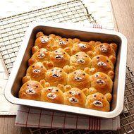 Meleg Otthon Professional Deep Dish 9 Inch Square Bread Cake Pans ,Heavy Duty Baking Pans Tray ,Square Bakeware...