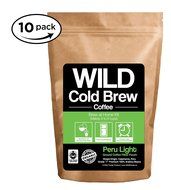 Cold Brew Coffee Kit, Brew-At-Home Wild Coffee Pouch made with Ground Organic Wild Coffee, Fair trade, Single-origin... N11
