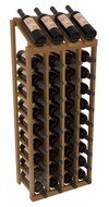 Wine Racks America Redwood 4 Column 10 Row Display Top Kit. 13 Stains to Choose From!
