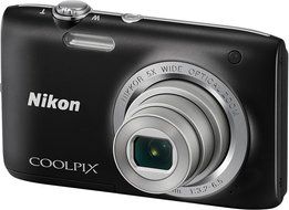 Nikon Coolpix S2800 20.1 MP Point &amp; Shoot Digital Camera with 5X Optical Zoom International Version, Silver N5