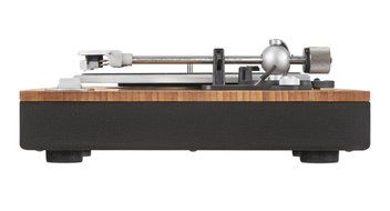 House of Marley Stir It Up Turntable with bonus Bob Marley Legend Album, Signature Black (EM-JT000RC-SB) N7