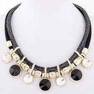 1 Piece Charm Beauty Women's Ladies Chain Pendant Bib Statement Necklace Jewelry