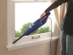 Dirt Devil Vacuum Cleaner Simpli-Stik Lightweight Bagless Corded Stick and Handheld Vacuum SD20000RED N8