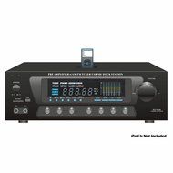 Pyle Stereo Receiver and Marine Speaker Package - PT270AIU 600 Watts Stero Receiver AM-FM Tuner, USB/SD, Ipod...