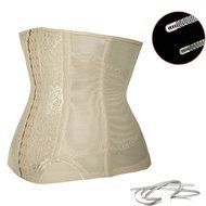 Junlan Waist Trainer Cincher Tummy Slimmer Breathable Shapewear Girdle N2