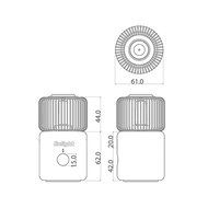Cnlight Portable Air Purifier UV Led Lamp for Room Air Clean, UV Desk Light With For Cars, Toilet Bathroom, Kills... N5