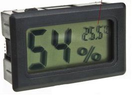 Digital Mini Instant-Read Temperature (Fahrenheit) &amp; Humidity Gauge Thermometer (Hygrometer) &ndash; Most popular applications... N2