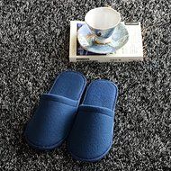 1 Pair Hotel Travel Disposable Slippers Home Guest White Red Blue Slippers N4