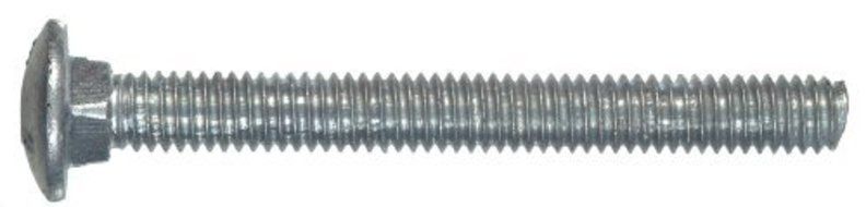 The Hillman Group 812567 Hot Dipped Galvanized Carriage Bolt, 5/16-Inch x 8-Inch, 50-Pack by The Hillman Group