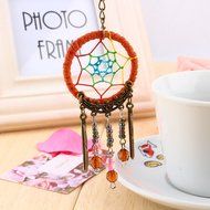 Oligex(TM) Retro Handmade Key Ring Feather Tassels Dream Catcher Dreamcatcher Charm Pendant Keychain Gift Key...