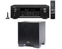 Denon AVR-S720W A/V Receiver AND Martin Logan Dynamo 300 Subwoofer Bundle