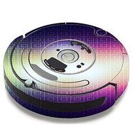 Skin Decal Vinyl Wrap For IRobot Roomba 650 655 Vacuum / Glowing Mosaic